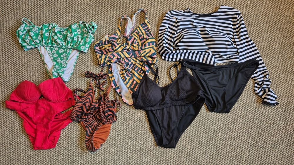 Bulk Swimsuits- 6 sets