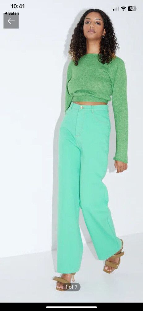 Ruby missy Green jeans  Size 12