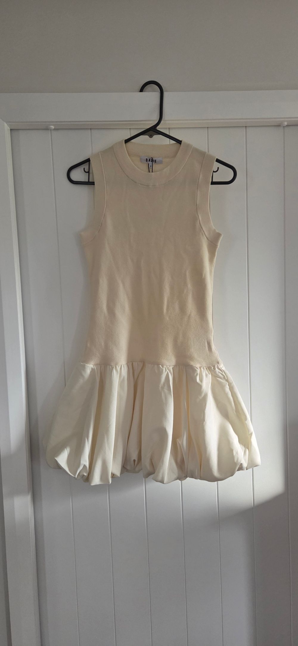 Dazie Golden Hour Bubble Mini Dress