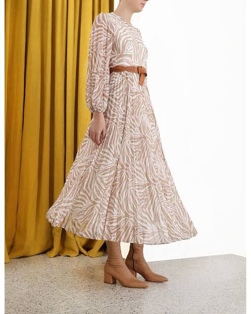 Zimmermann - Zimmermann Sunray Long Sleeve Midi Dress on Designer Wardrobe