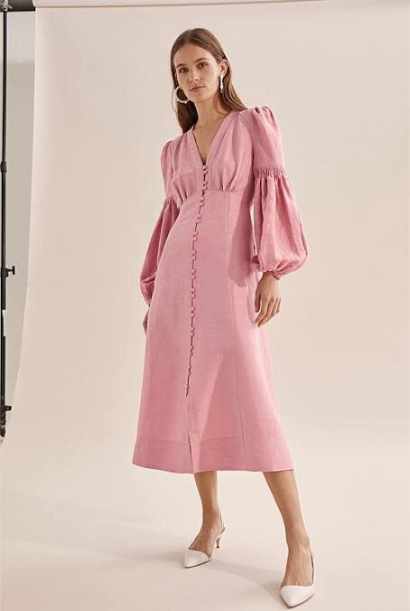 Country Road - Country Road Linen Dress on Designer Wardrobe