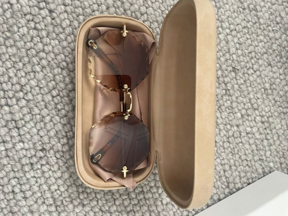 Chloe Oversized Round Sunglasses