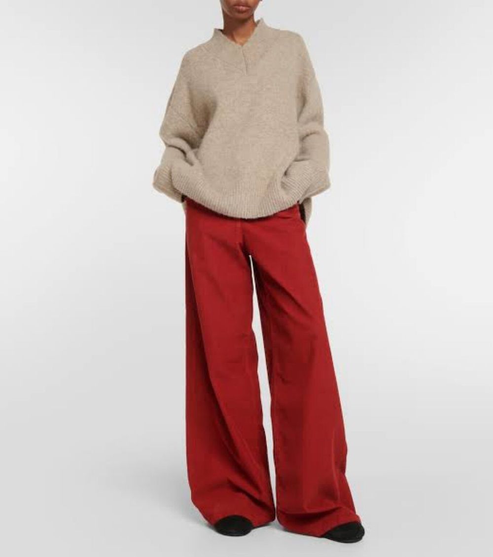 David Lawrence red corduroy trousers size 8 BNWT
