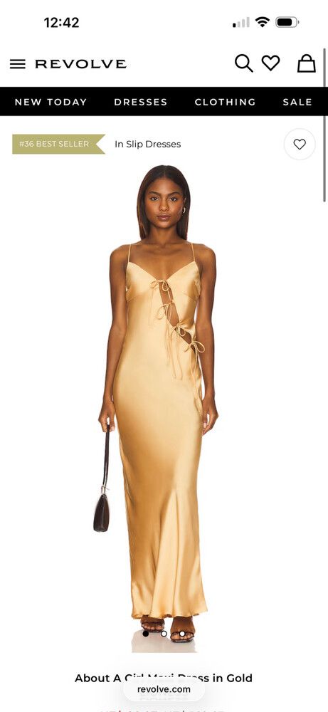 About A Girl Lioness Maxi Dress