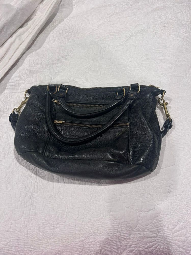 Mr fill and zip Deadly ponies black handbag