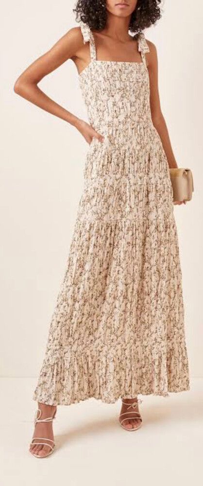 chinese dress ladies Sir The Label Annalie Tiered Maxi Dress  The Designer Collection