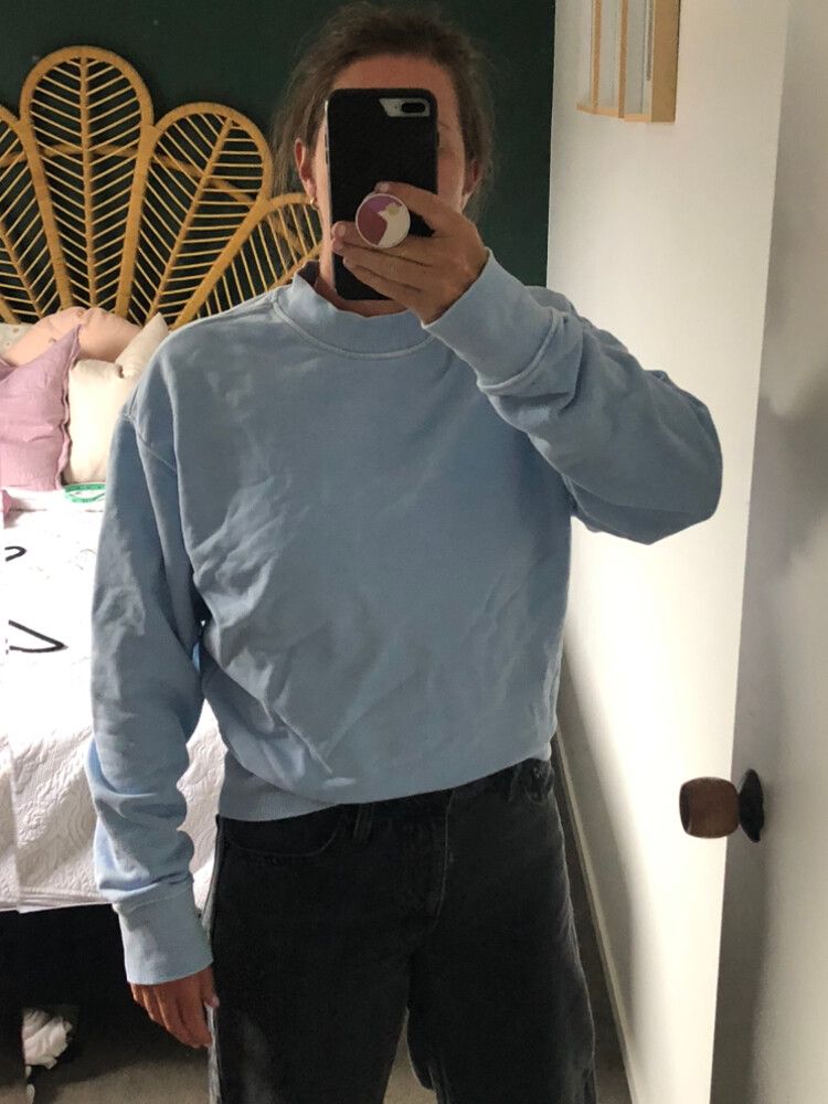 Neuw Blue Jumper Size 10/M