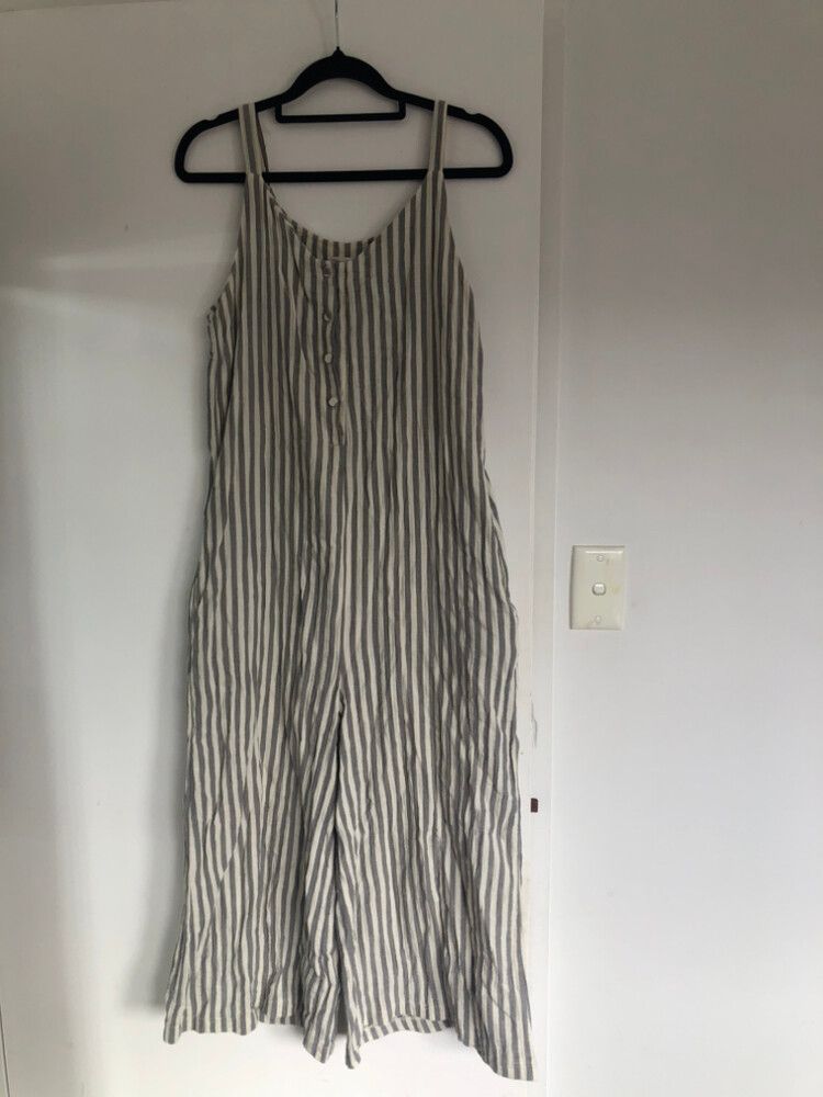 Rylee & cru Striped Jumpsuit