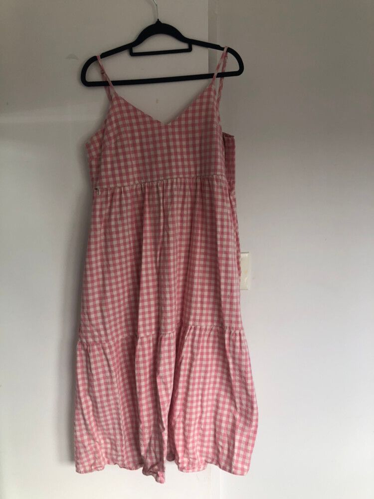 Milkbar breastfeeding Gingham Dress