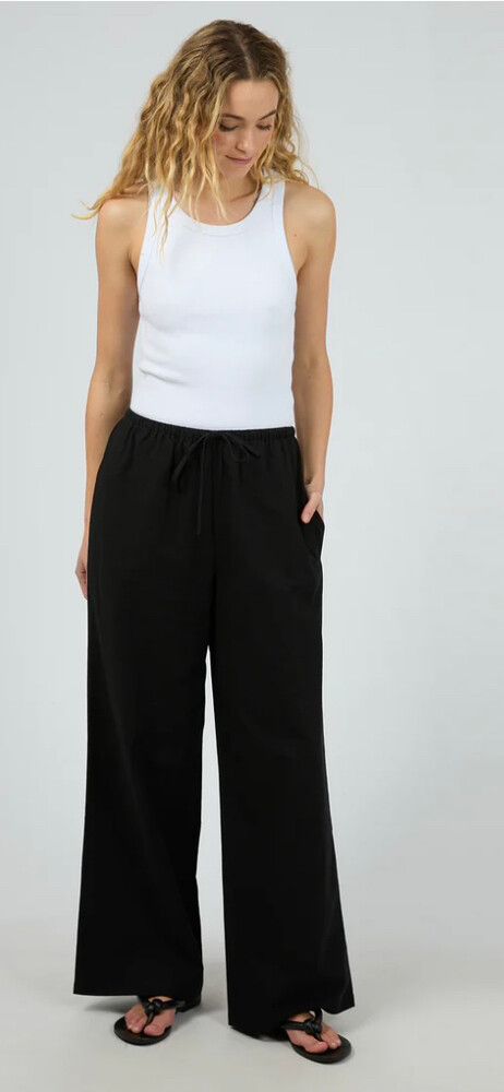 Silent Theory Black Wide Leg Pants