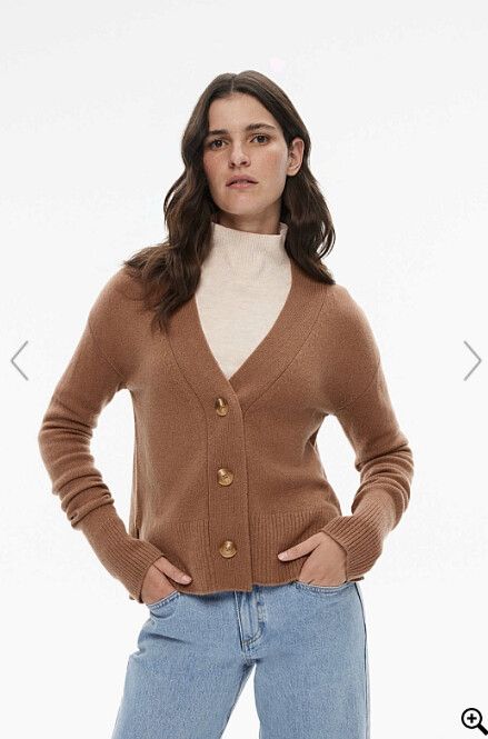 Witchery - Wool Blend Knit Cardigan on Designer Wardrobe