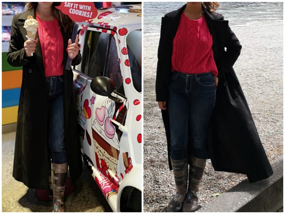 Full length coat