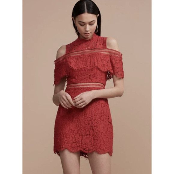 Butterfly Mini Lace Dress