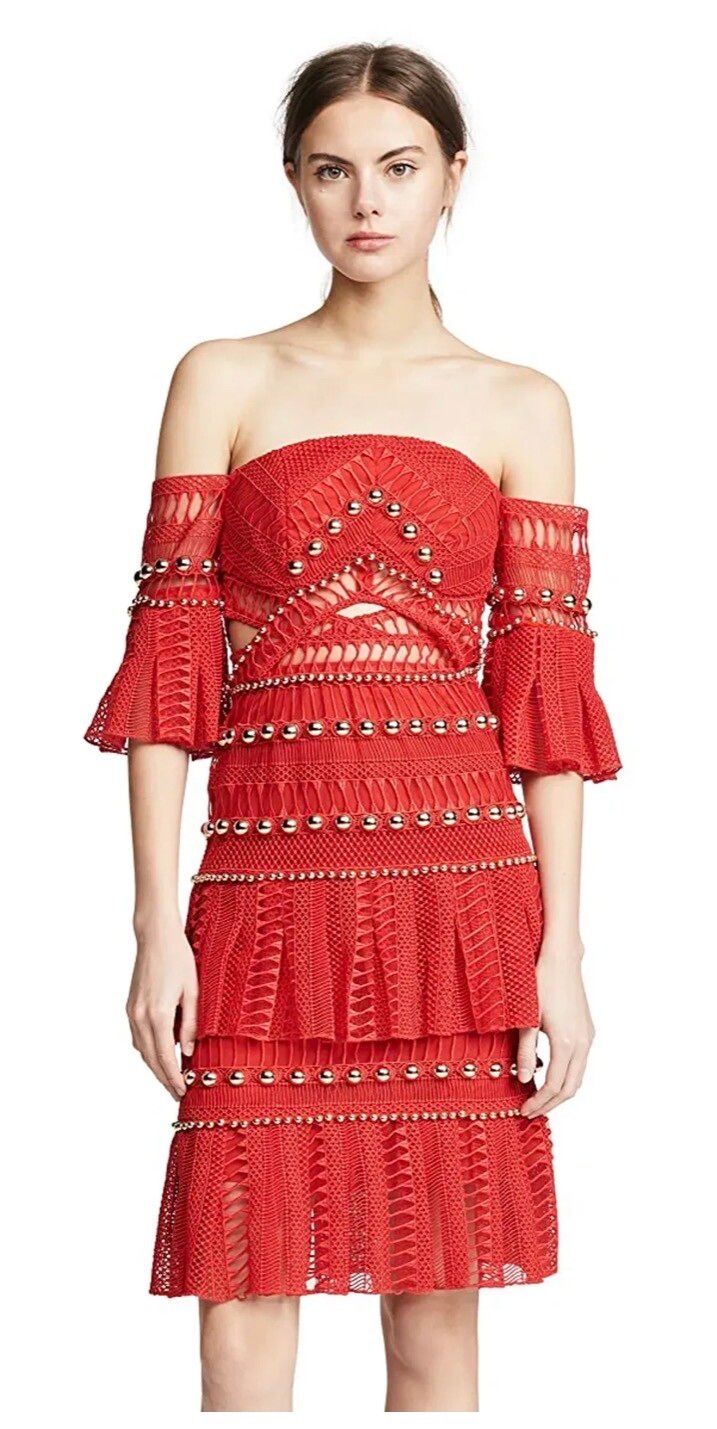 Thurley Heaven Dress - Red