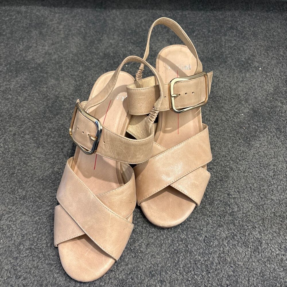 Mollini Beige Wedge Sandals