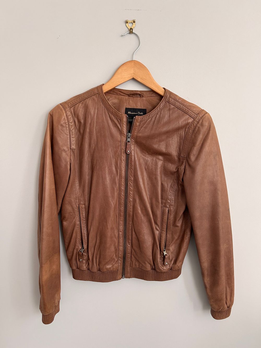 Leather jacket