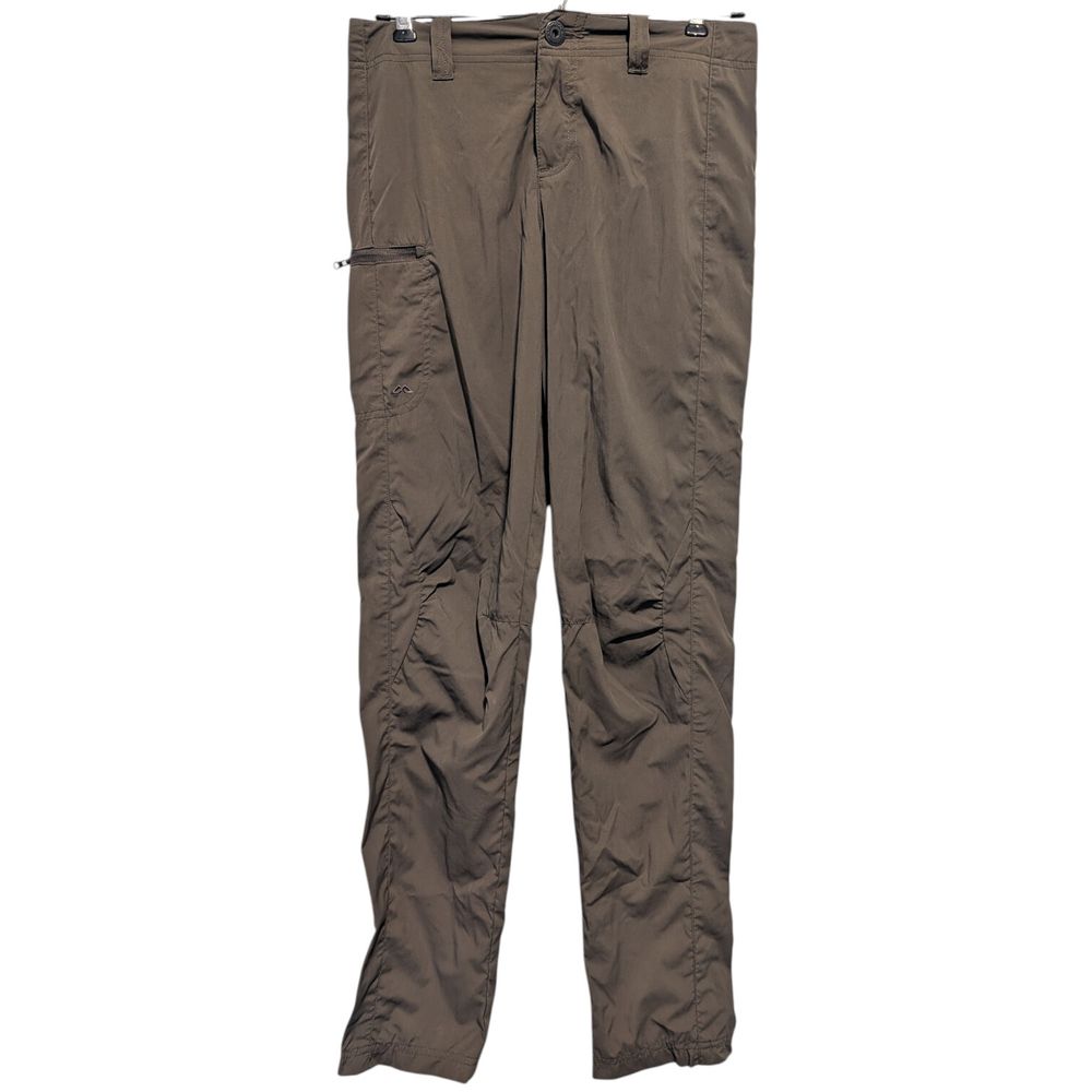 No Fly Zone outdoor pants khaki tramping walking hiking fishing hunting gorpcore outdoors blokecore ladcore size 8