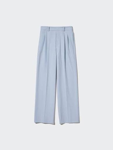 Uniqlo Pleated Wide Leg Pants