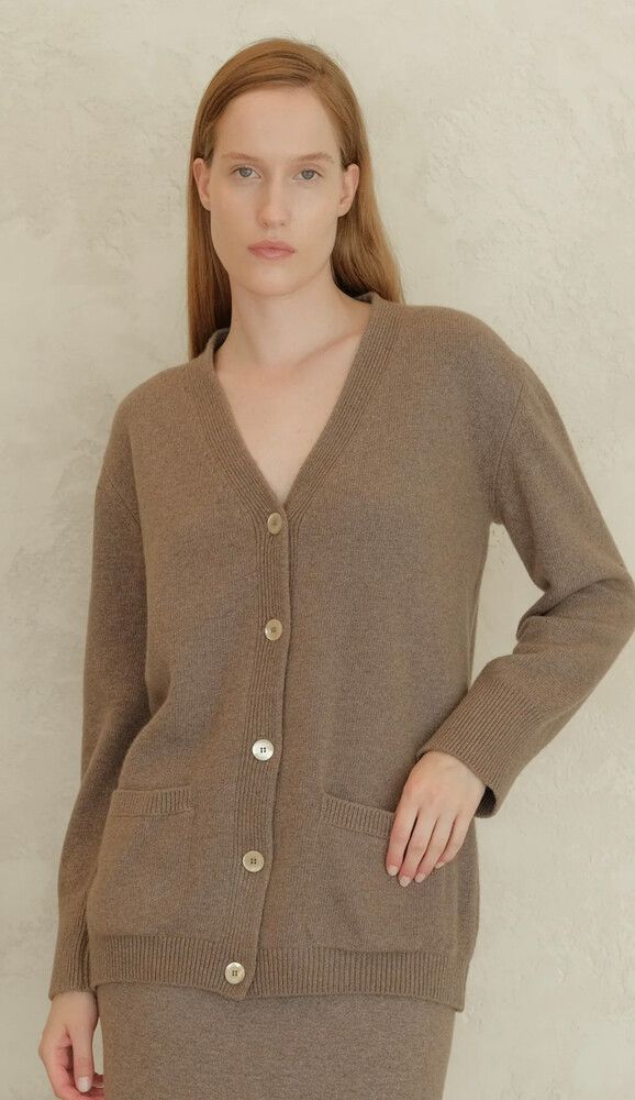 Lèmme Cashmere Mix Maxi Cardigan