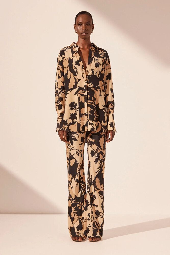 Shona Joy Relaxed Silk Shirt