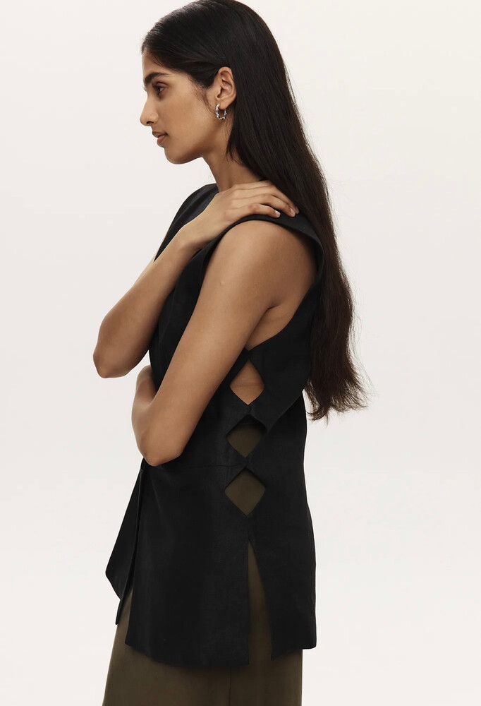 Marle Linen Vest