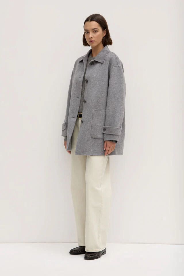 Assembly Label Wool Coat