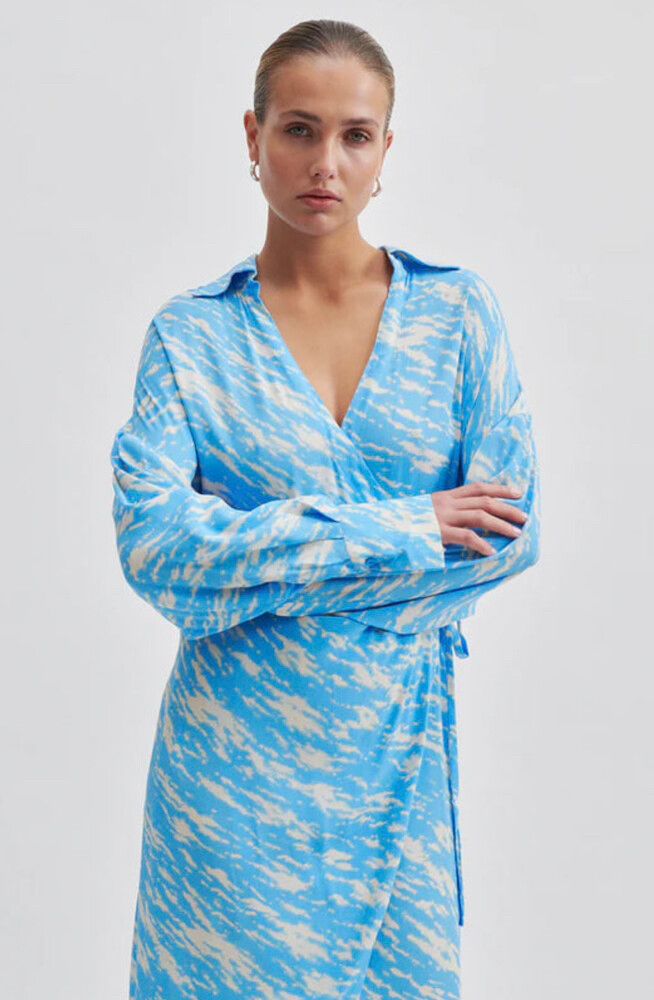 Second Female Midi Wrap Dress