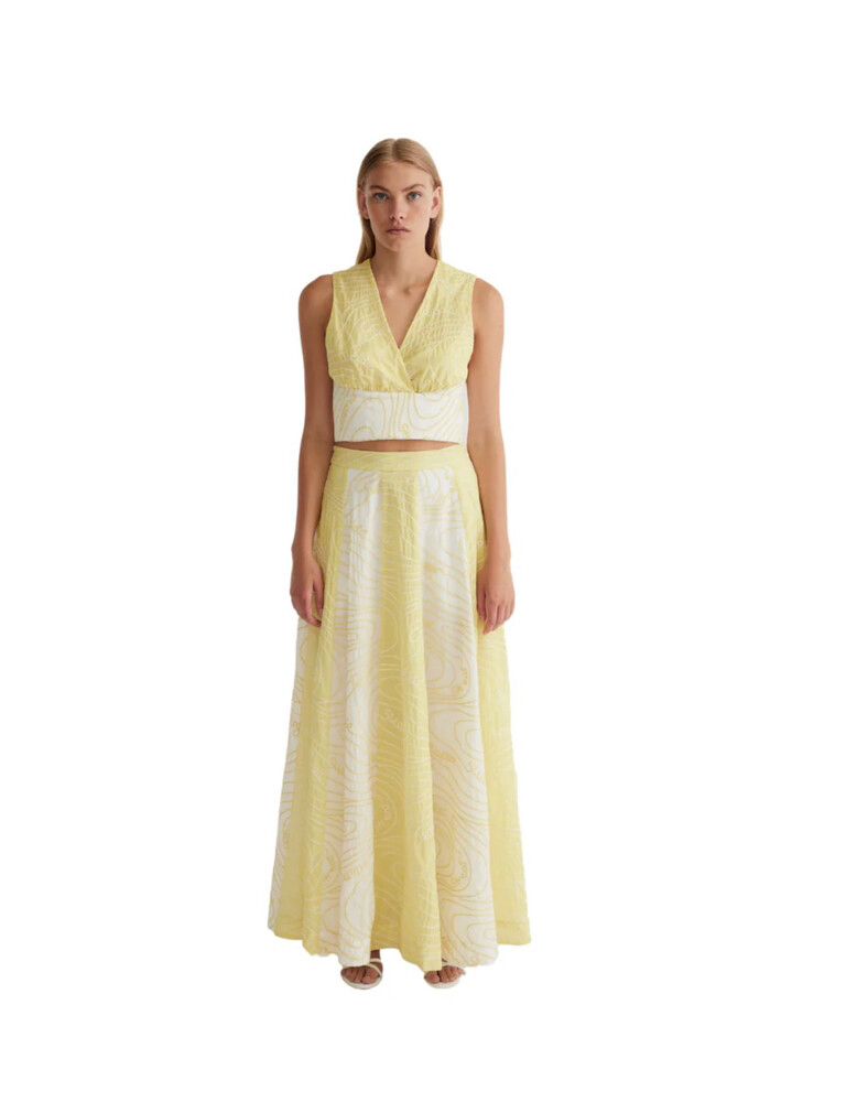 Antipodean Wrap Crop Top