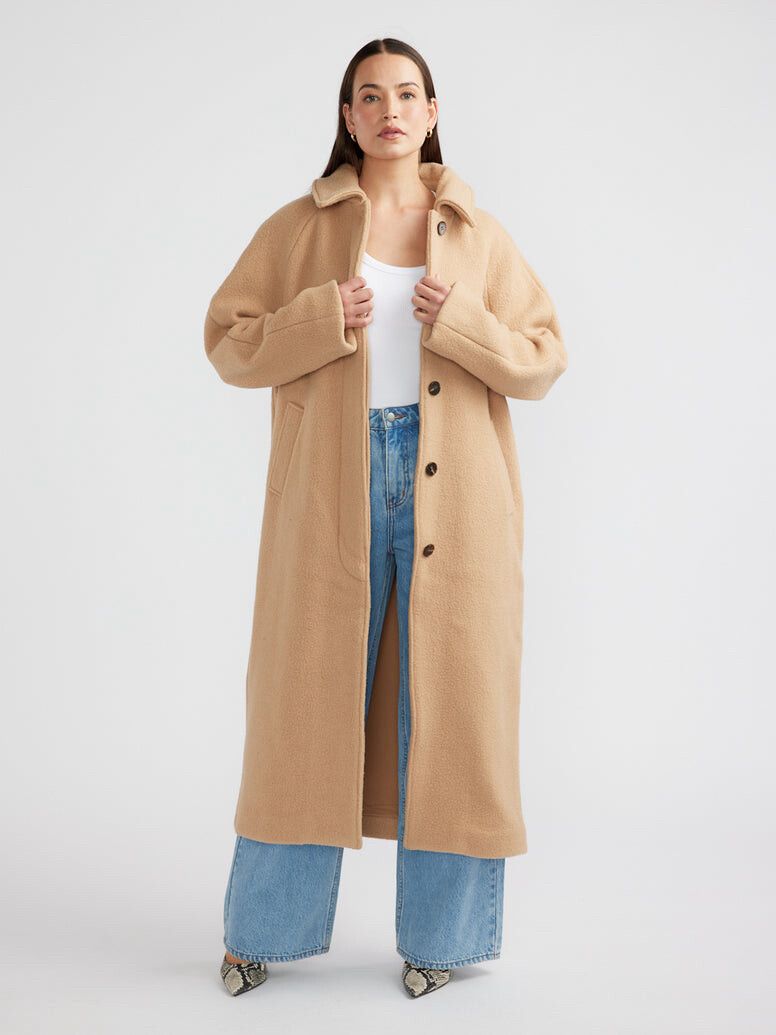 Ena Pelly Wool Coat
