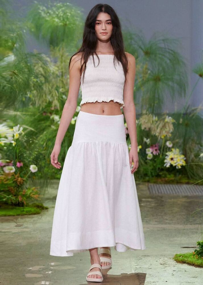 Apartment Clothing Linen Skirt