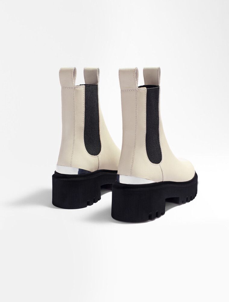 Maje Platform Chelsea Boots