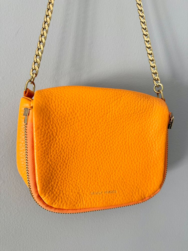 Deadly Ponies Chain Mail Leather Bag