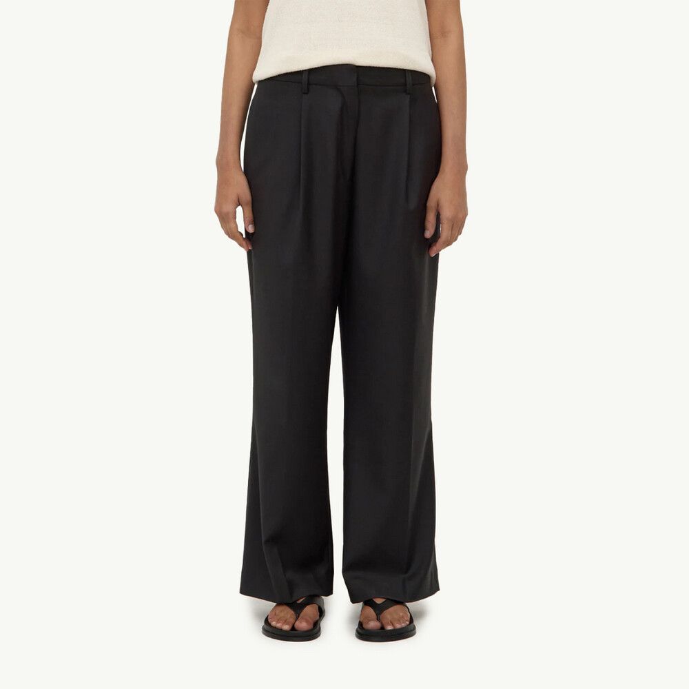 Assembly Label Wide Leg Wool Pant