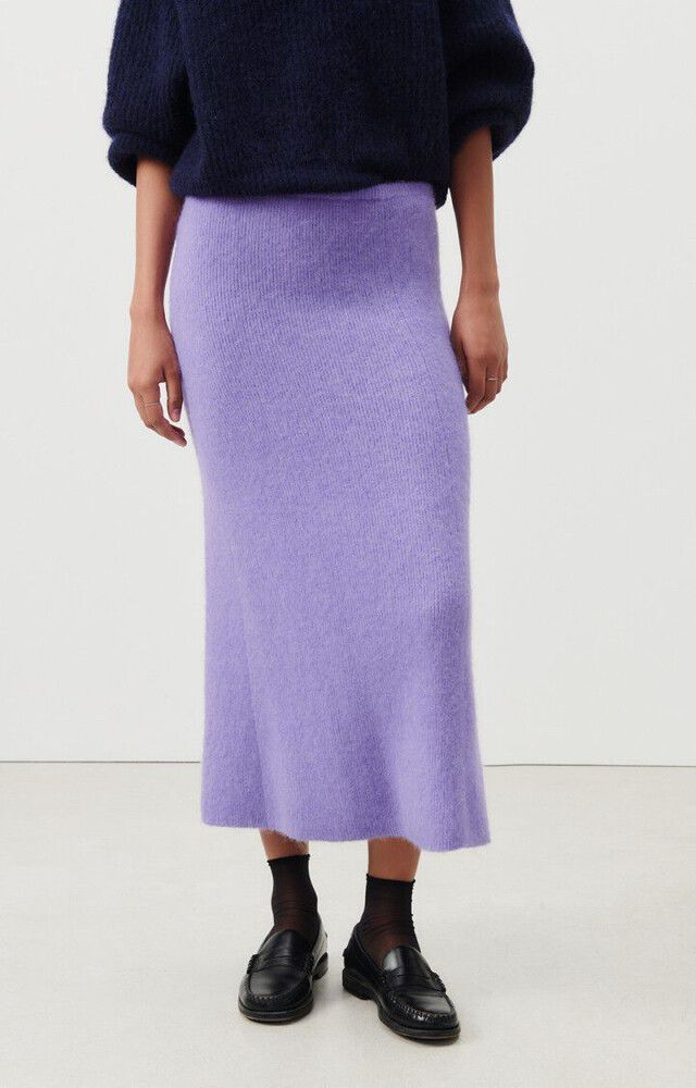 American Vintage Wool Midi Skirt