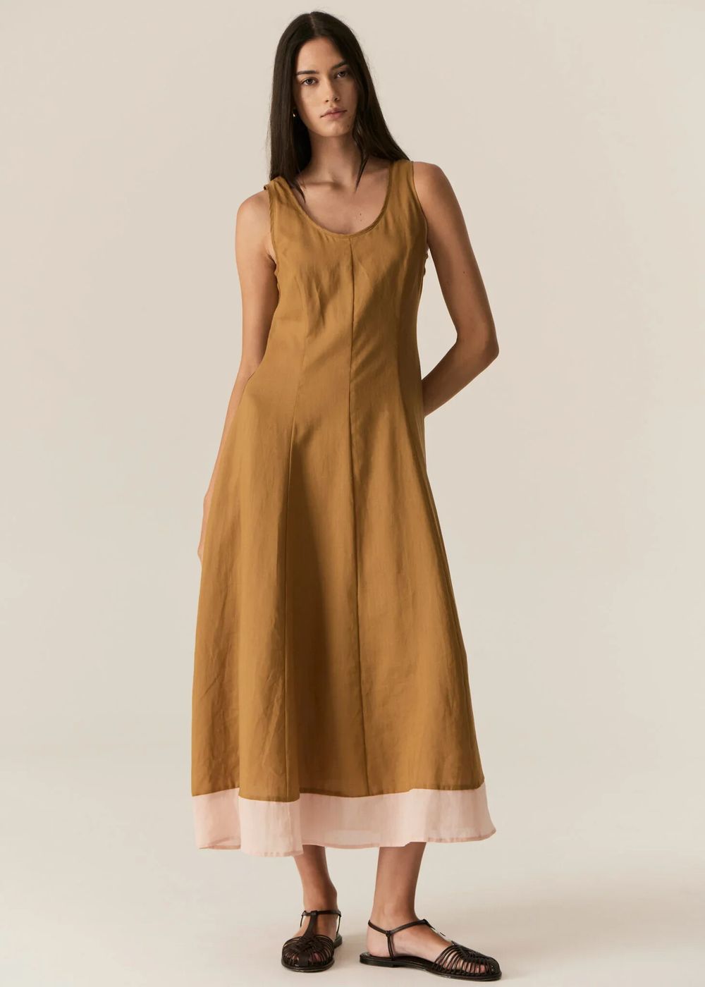POL Contrast Dress