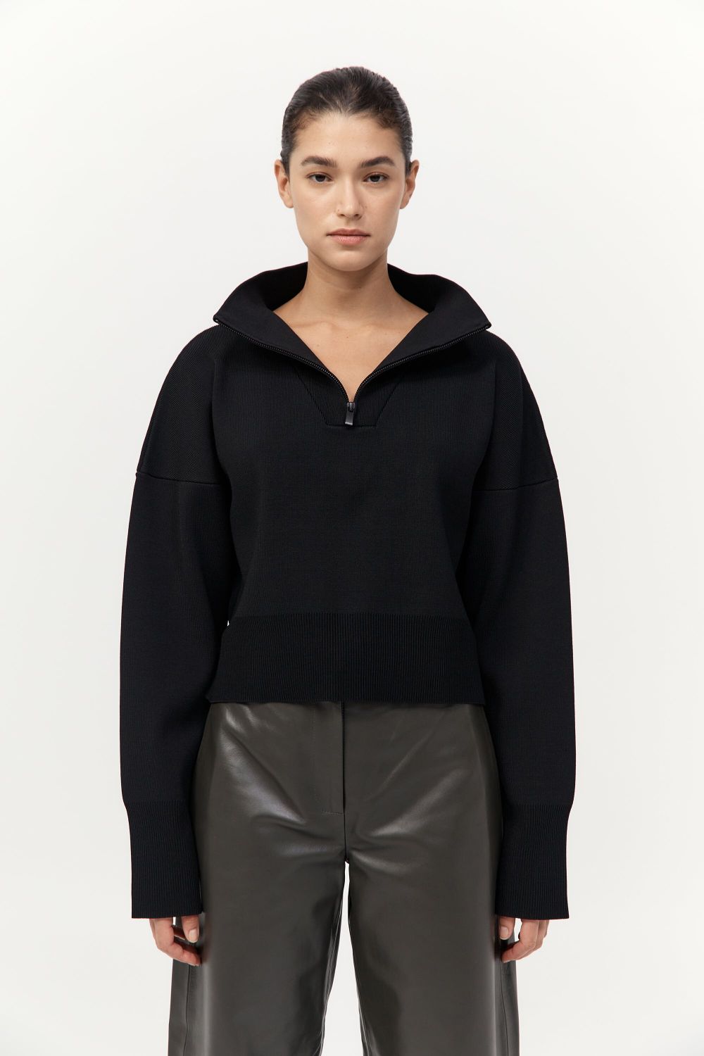 St. Agni Knit Zip Jumper