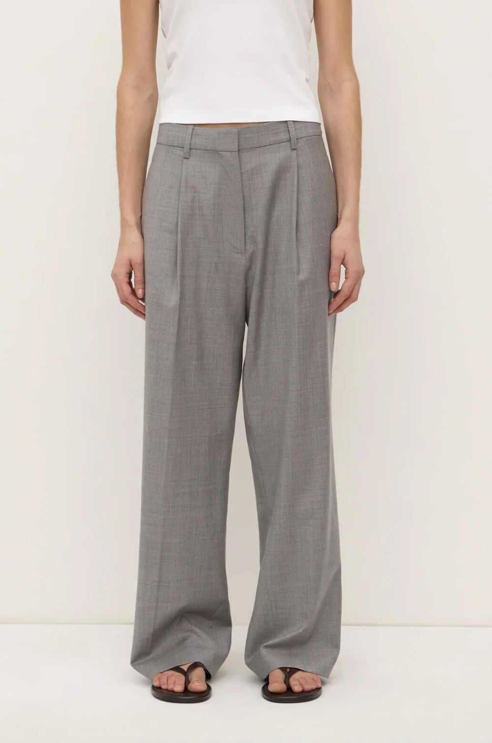 Assembly Label Wool Suit Pant