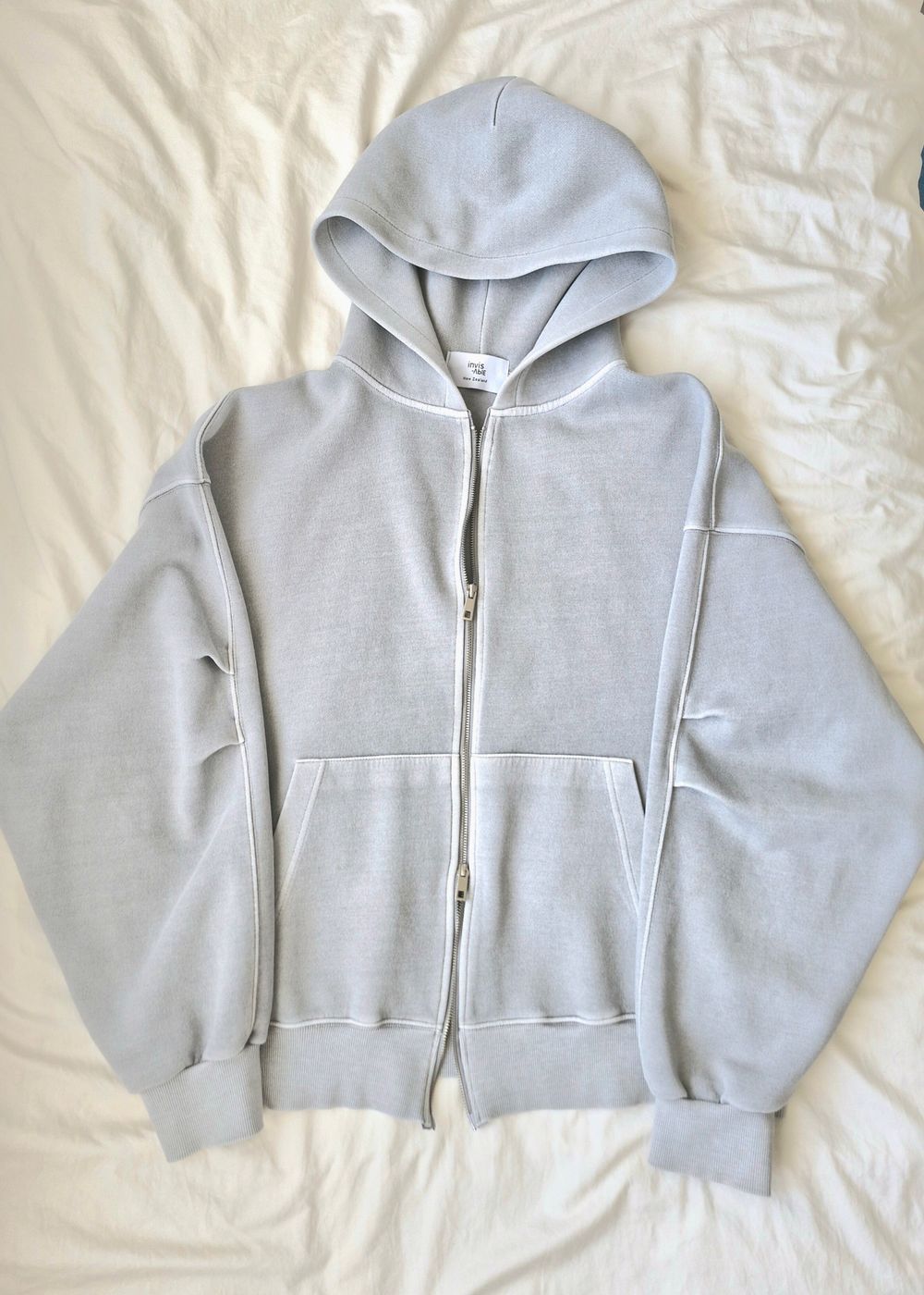Invis-Able Athletic Zip Hoodie Smoke