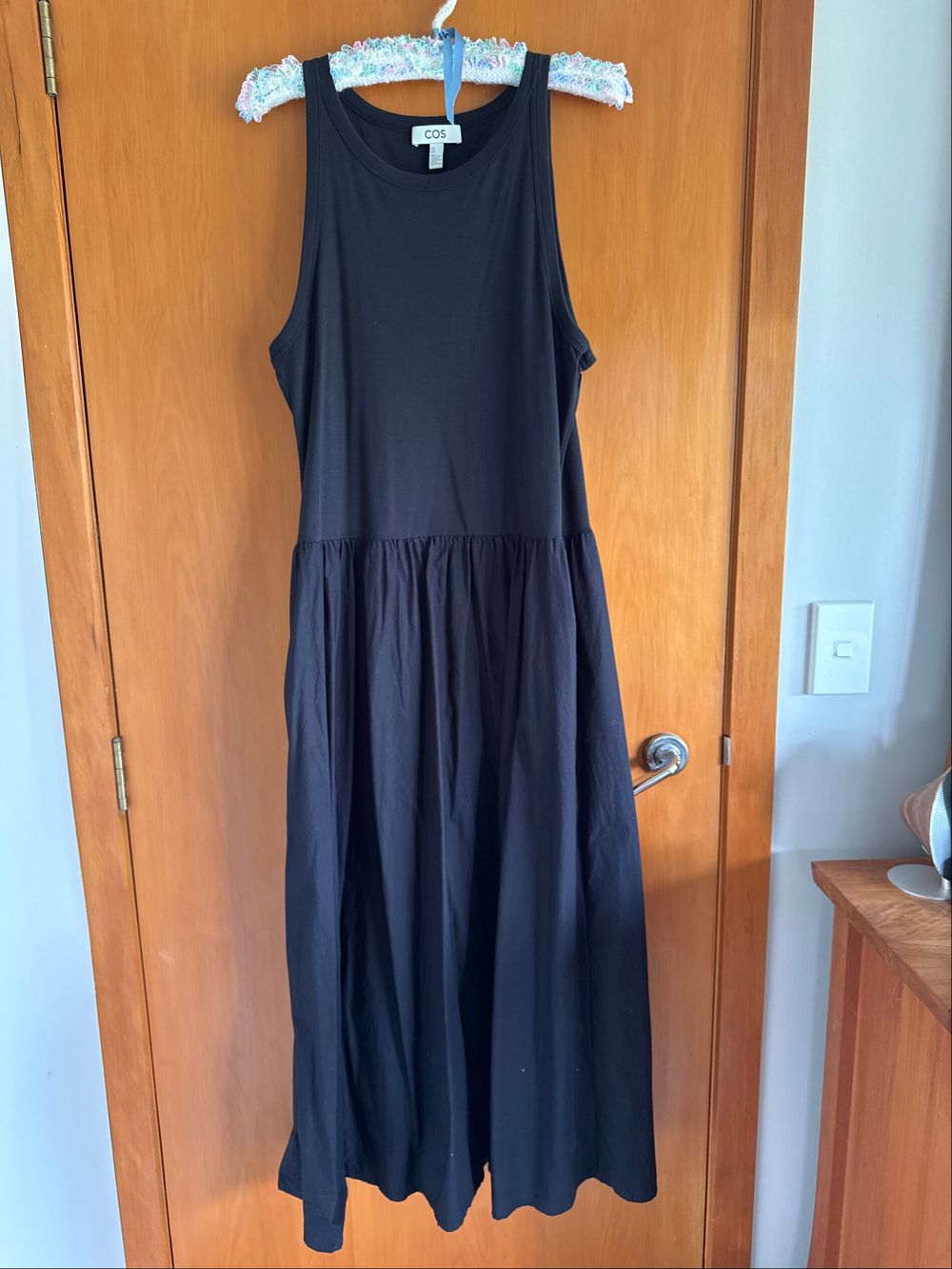 COS Black Midi/Maxi Dress