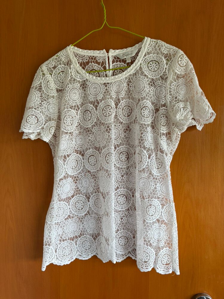 Capture Cream Lace Top