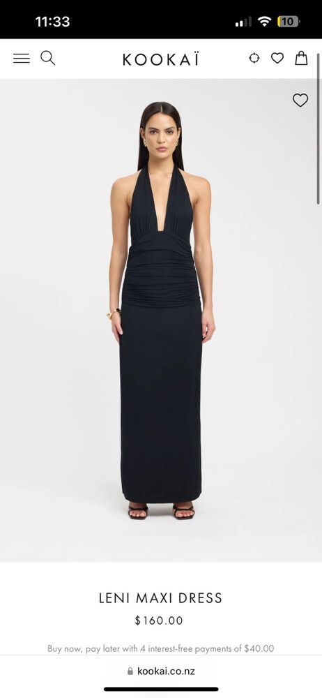 knee length dresses for ladies Leni Maxi Dress – KOOKAÏ Australia main image 1
