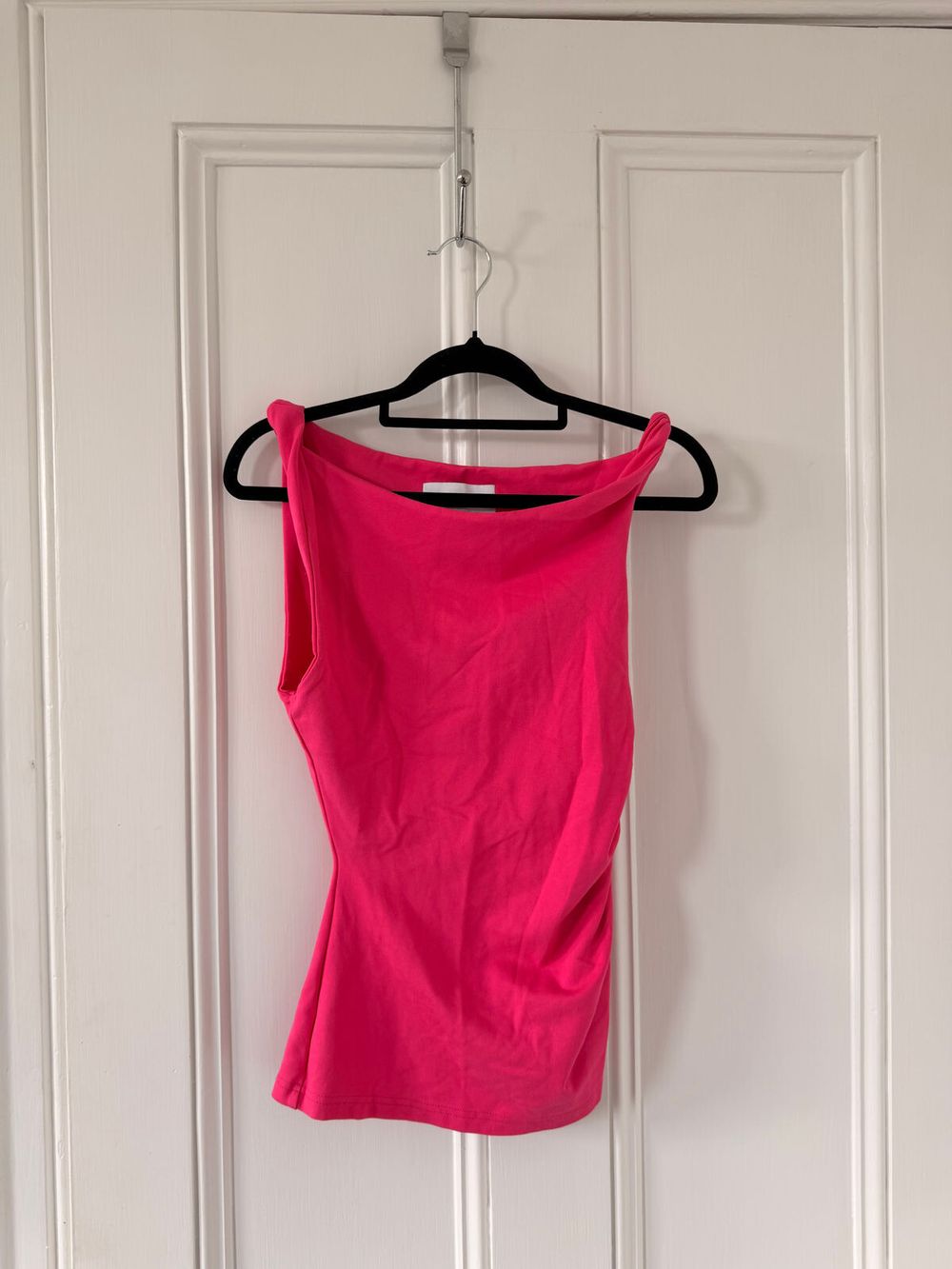 Caitlin Crisp Twister Tank Pink