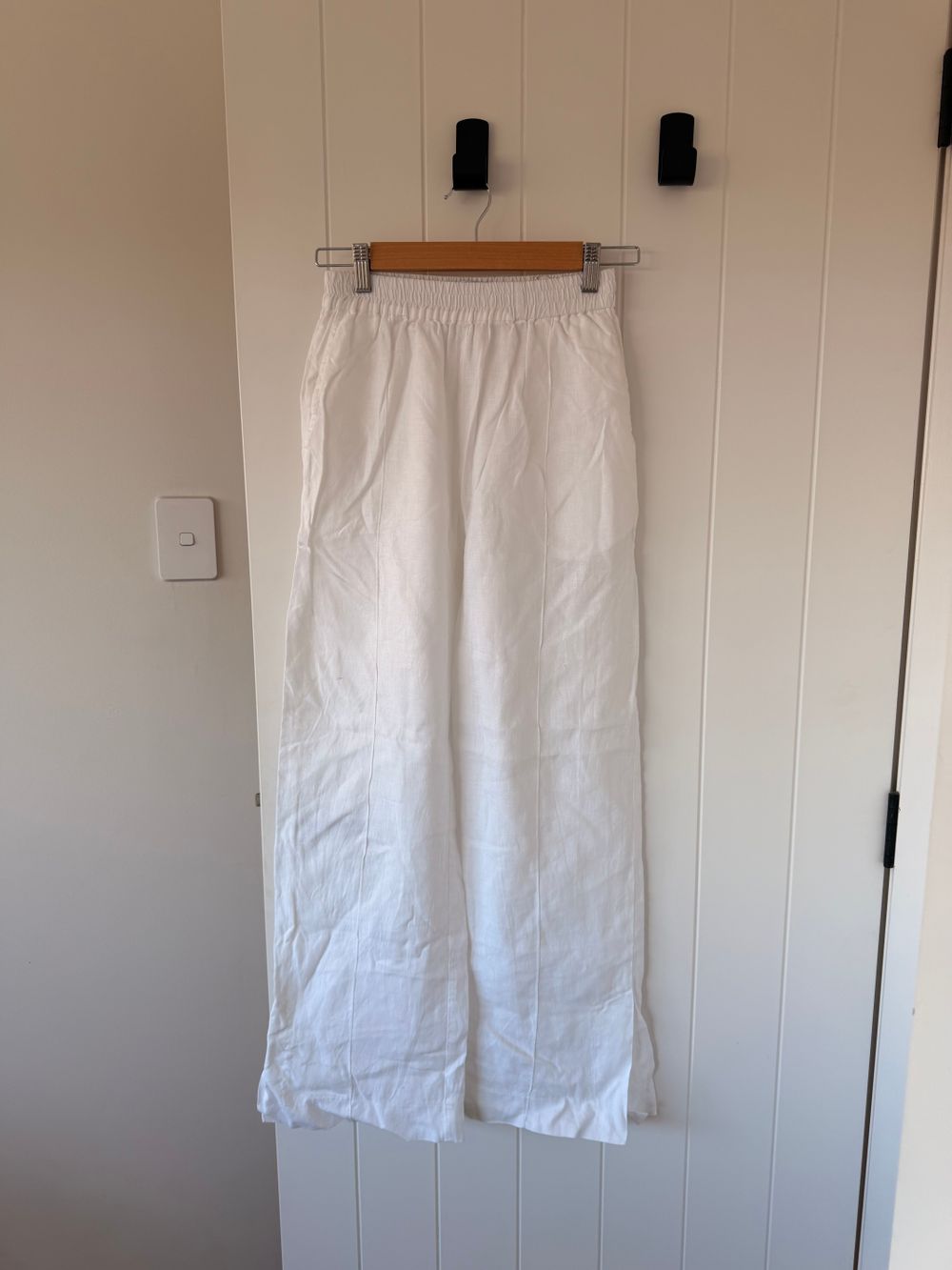Caitlin Crisp Jimmy Joggers White