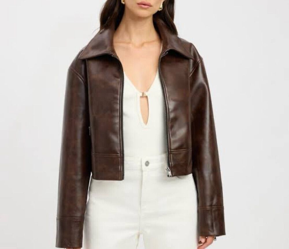 Kookai Phoenix Distressed Jacket/Bomber