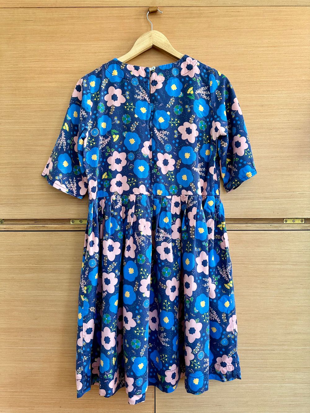 Blue floral dress - Twenty-Seven Names