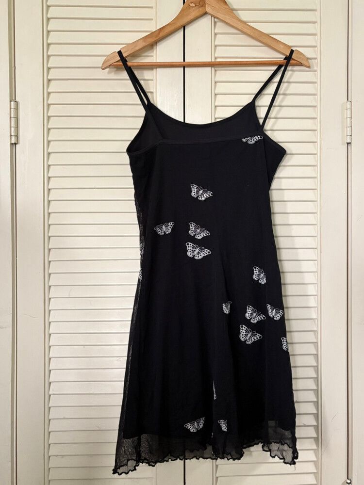 VINTAGE Urban Angel/HBK Buttery Black Dress