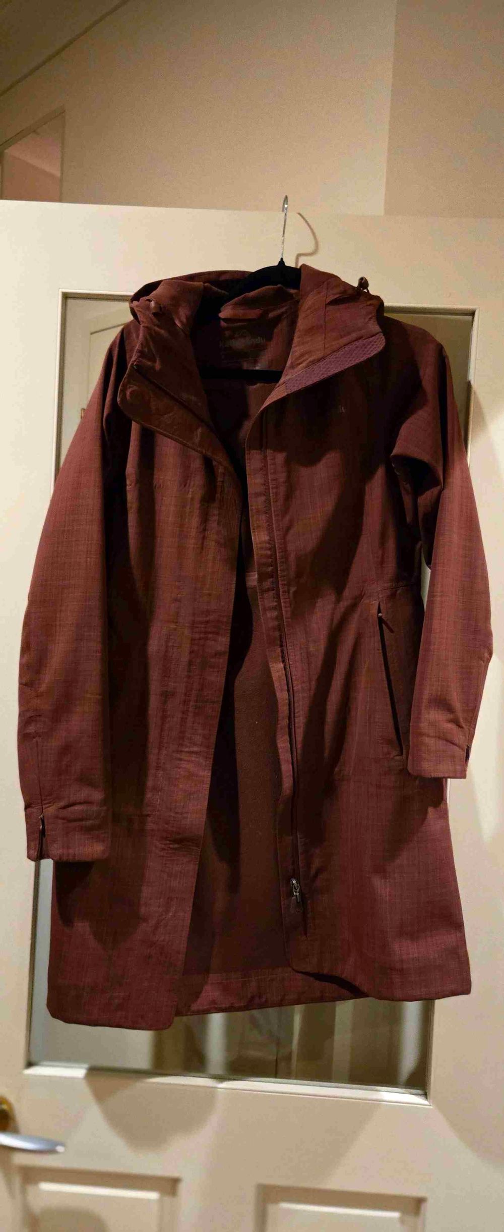 Kathmandu Burgundy Jacket Size 8
