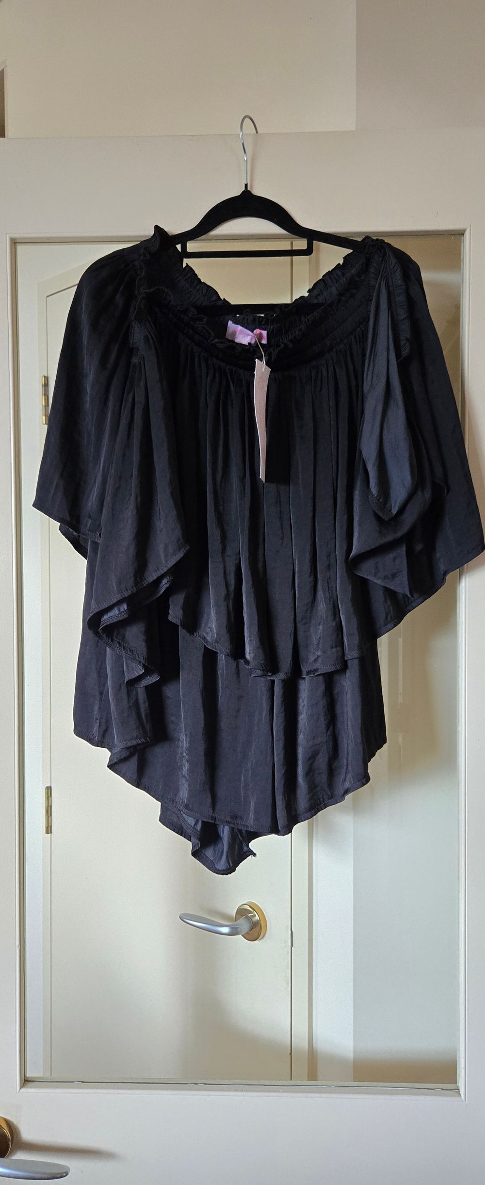 Gretty Rose The Label Black Playsuit Sz18