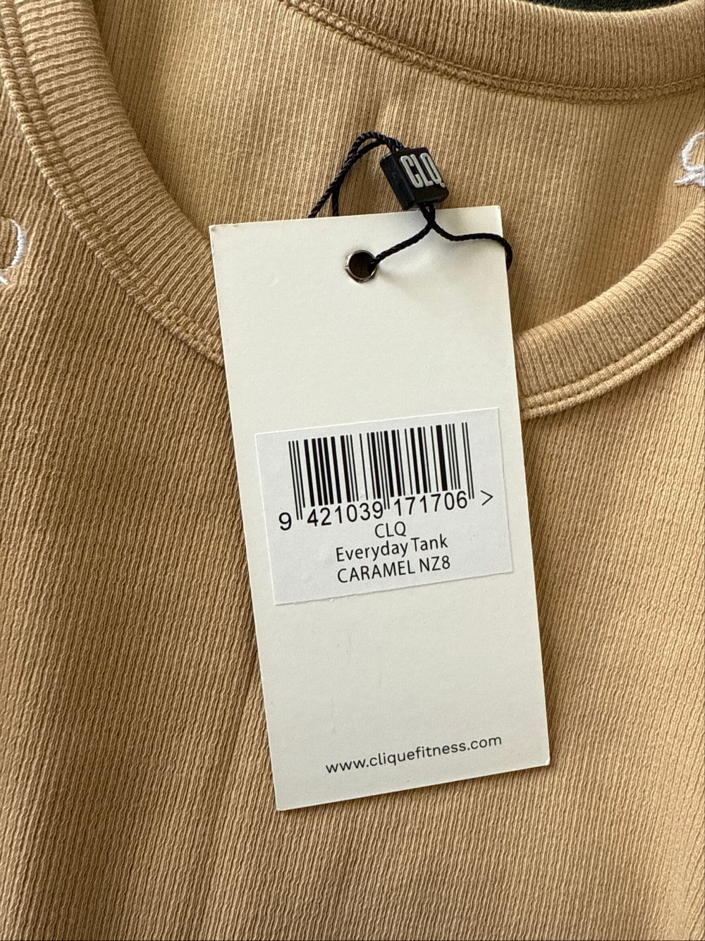 Clique Fitness Caramel Everyday Tank