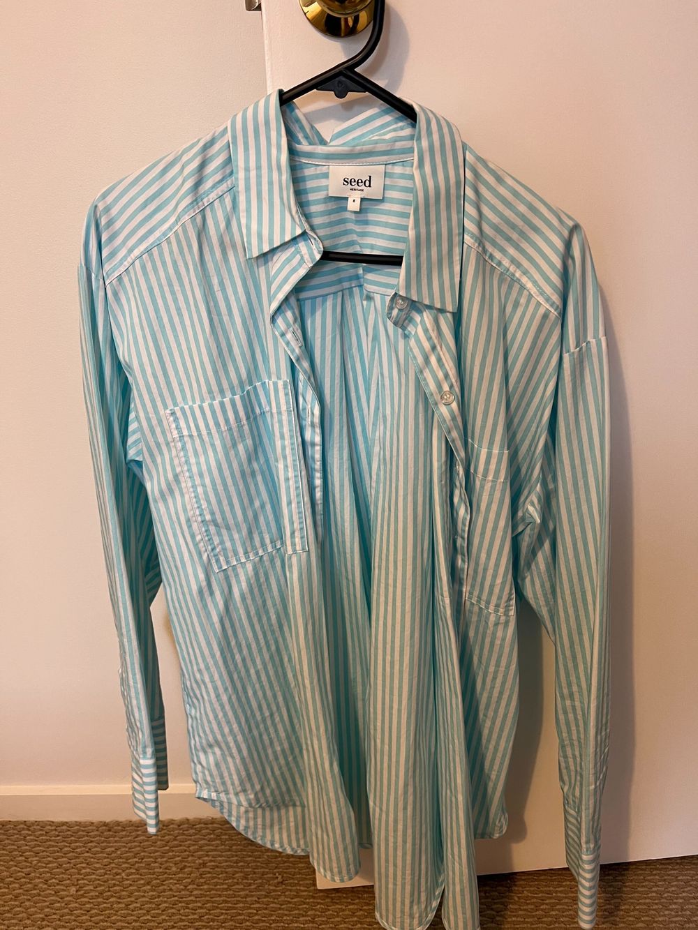 Blue Striped Shirt